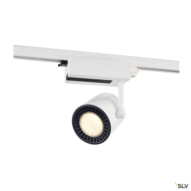 SLV SUPROS TRACK 3000 Spot, weiß, 4000lm 3000K SLM, 60° Reflektor, inkl. 3P.-Adapter
