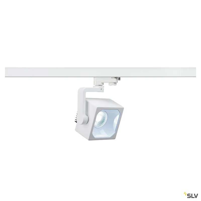 SLV EURO CUBE Spot,weiss, 90°, 4000K, CRI90, inkl. 3P.-Adapter