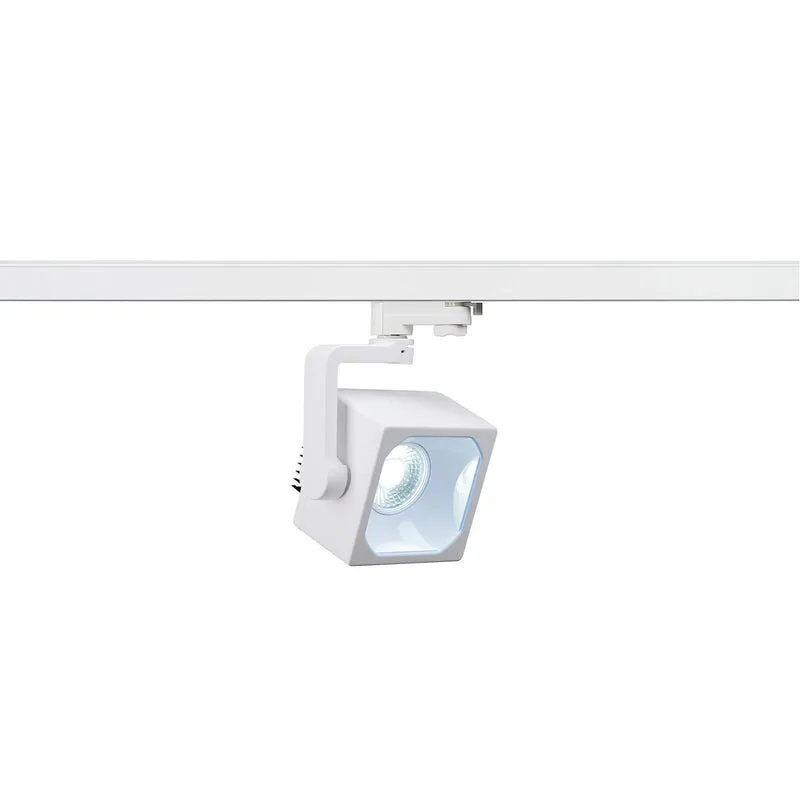 SLV EURO CUBE Spot,weiss, 30°, 4000K, CRI90, inkl. 3P.-Adapter