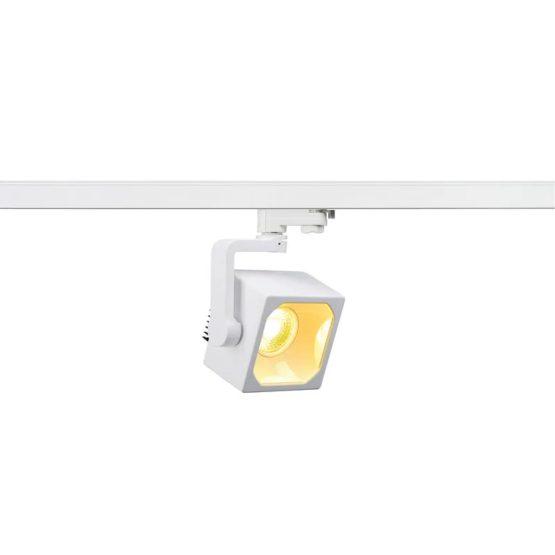 SLV EURO CUBE Spot,weiss, 30°, 3000K, CRI90, inkl. 3P.-Adapter