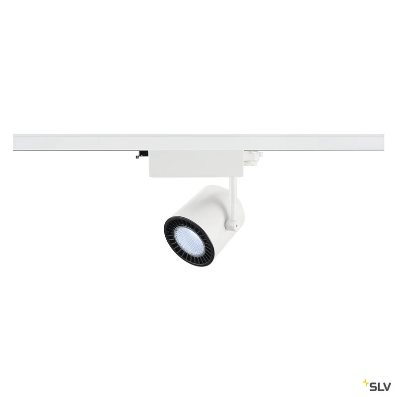 SLV SUPROS TRACK 3000 Spot, weiß, 3000lm 4000K SLM, 60° Reflektor, inkl. 3P.-Adapter
