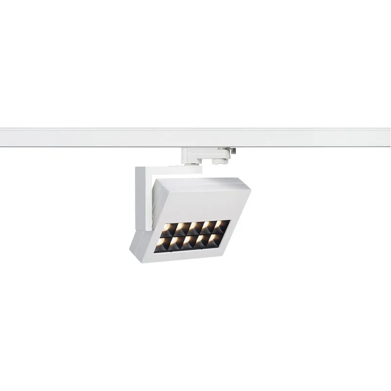 SLV PROFUNO LED Strahler, weiss, 3000K, 60°, inkl. 3P.-Adapter