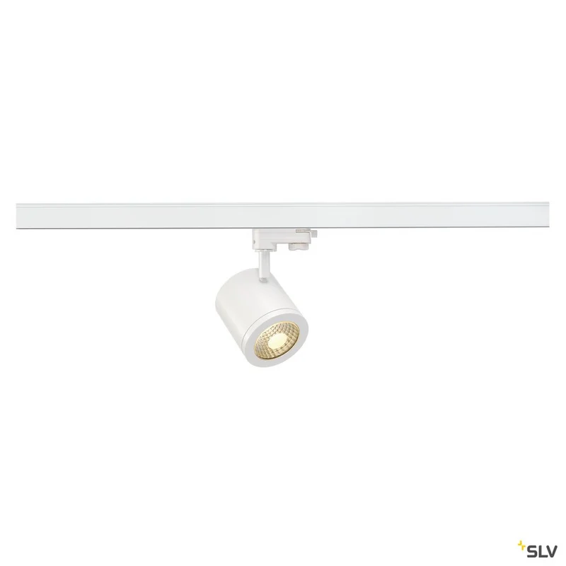 SLV ENOLA_C 9 Spot, rund, weiss, 9W, 3000K, 35°, inkl. 3P.-Adapter