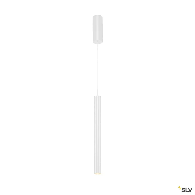 SLV UBA Pendant, Pendelleuchte, rund, weiss, 9W LED, 3000K