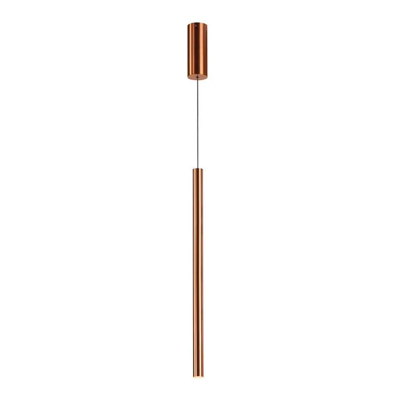 SLV MILAN Pendant, Pendelleuchte, rund, brushed copper, 7,5W LED 3000K