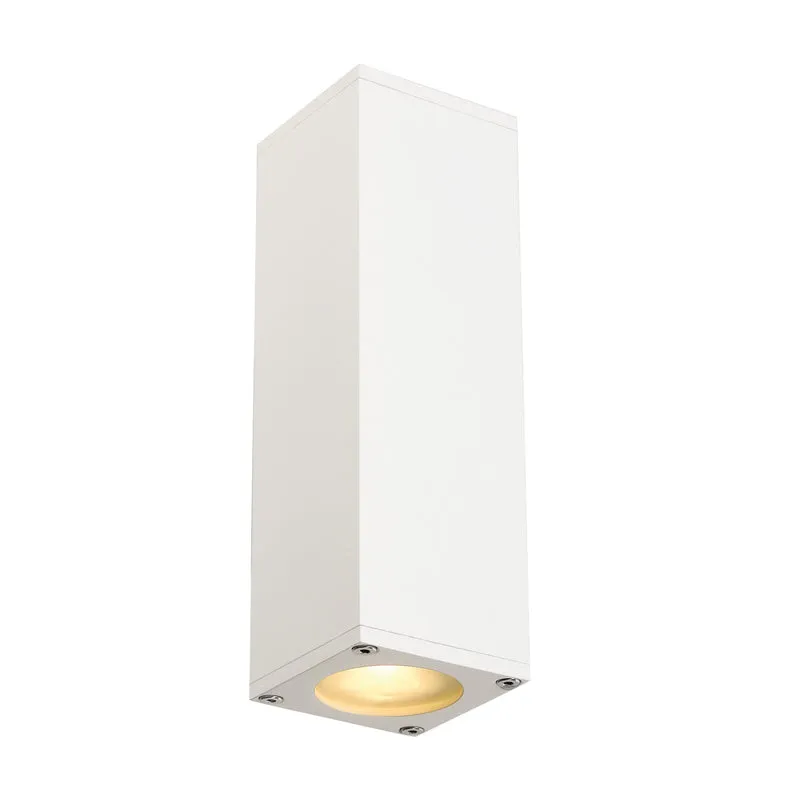SLV THEO UP/DOWN Wandleuchte, eckig, weiss, 2xGU10, max. 2x50W