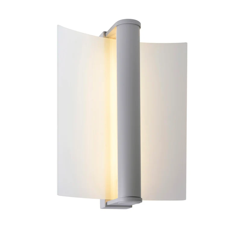 SLV ZENIT LED Wand- und Decken- leuchte, silbergrau. 30 LED, 3000K