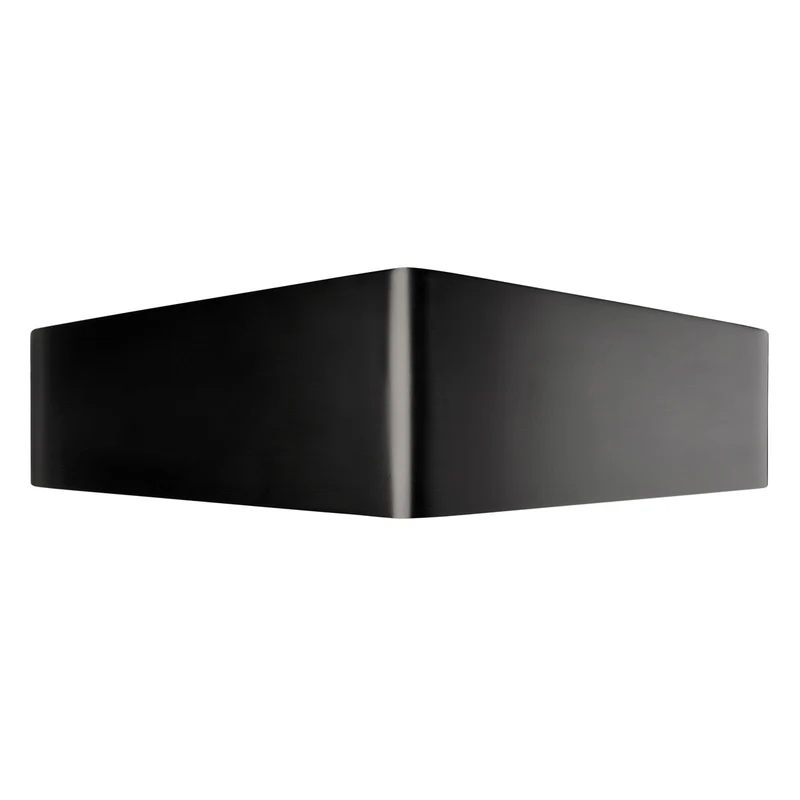 SLV BIG CARISO LED Wandleuchte 1, schwarz/ messing 2x 9W LED, 3000K