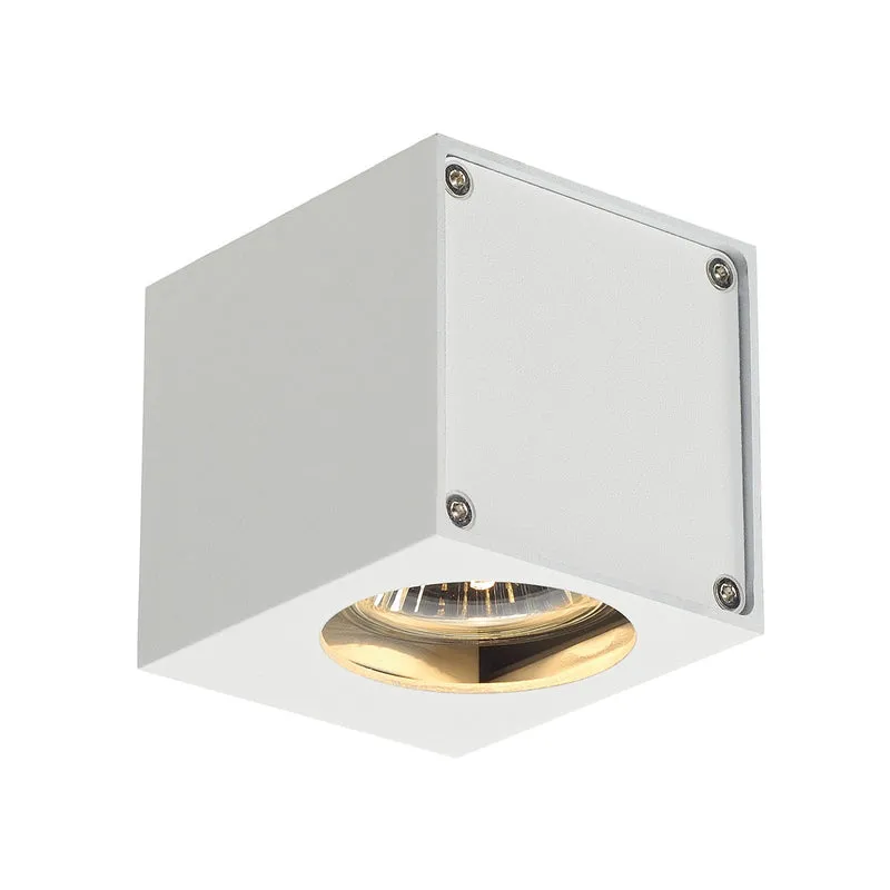 SLV ALTRA DICE Wandleuchte, WL-1, eckig, weiss, GU10, max. 35W