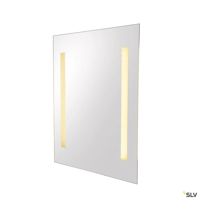 SLV TRUKKO Wandspiegel mit LED links und rechts, 3000K