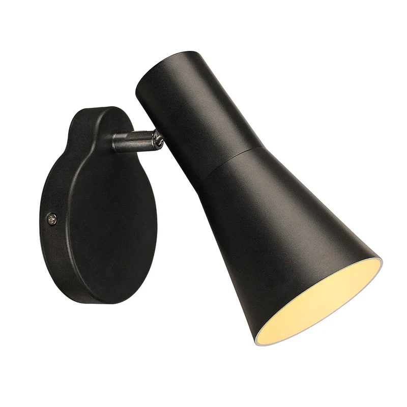 SLV PHELIA, Wandleuchte, schwarz, GU10