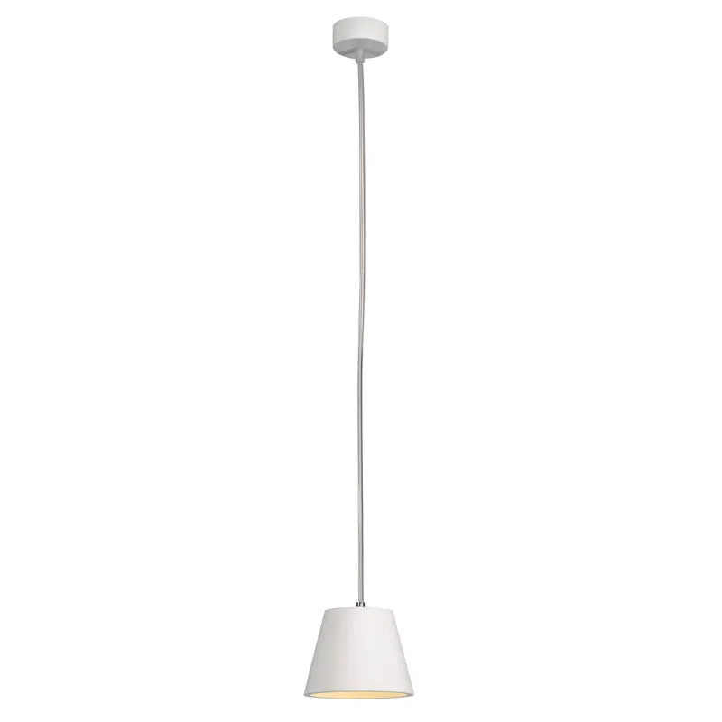 SLV PLASTRA Cone, Pendelleuchte, Gips, trapez-förmig, GX53
