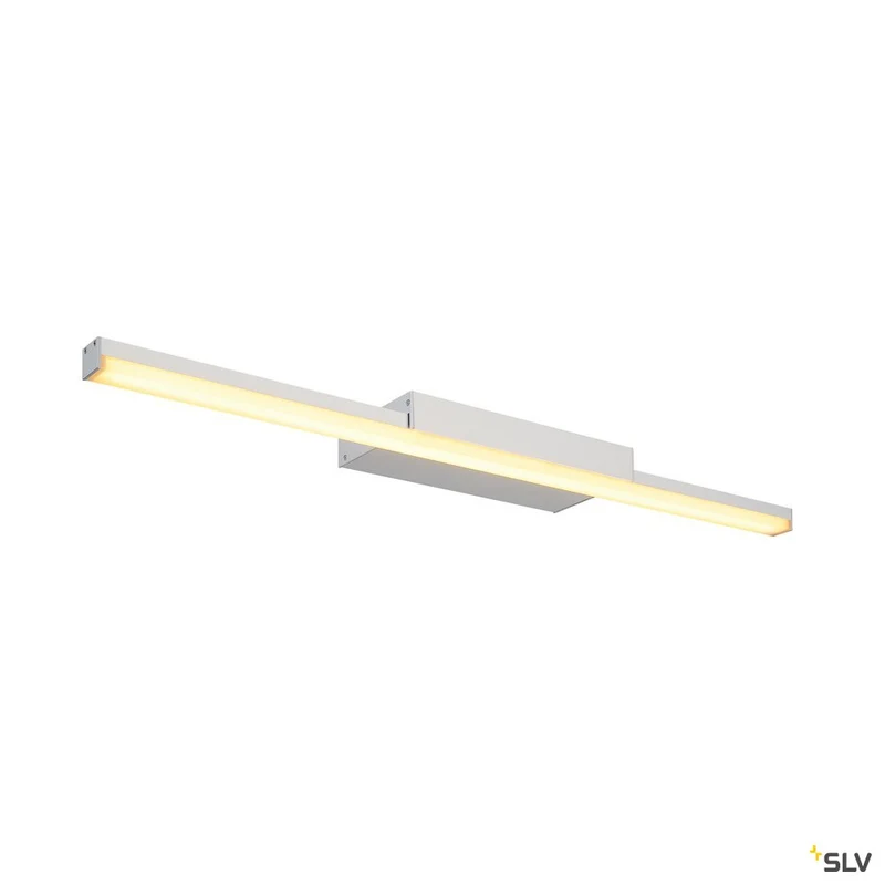 SLV GLENOS Spiegelleuchte, silber LED,3000K