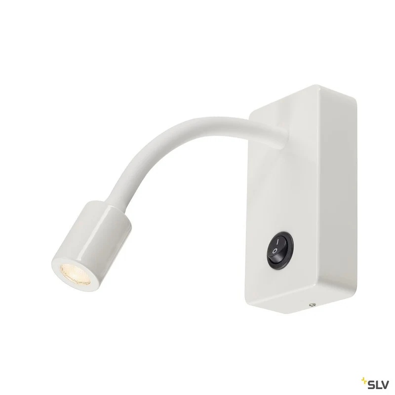 SLV PIPOFLEX Wandleuchte, mattweiss, 4W LED, 3000K