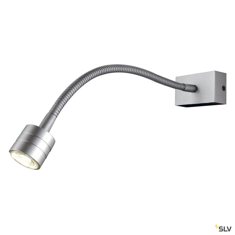 SLV IVED GOOSE ROSETTE, silbergrau, 1W LED, 3000K, inkl. Treiber
