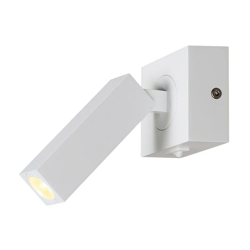 SLV STIX Wandleuchte, weiss, 1x3W LED, warmweiss, 60°, 3000K, mit Gelenk
