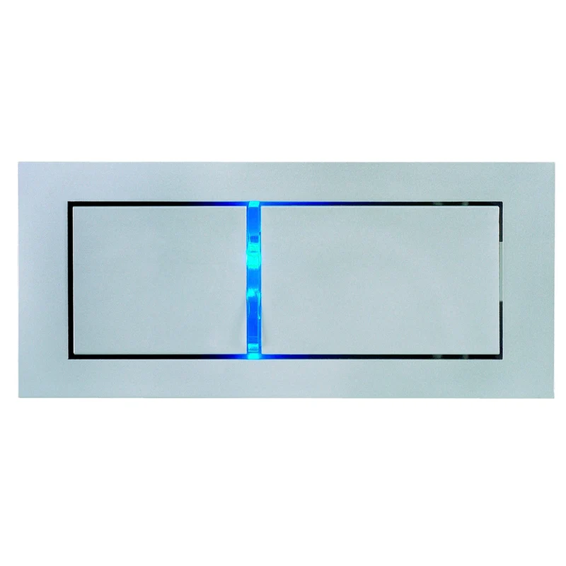 SLV BEDSIDE LINKS Wandleuchte, silbergrau, 3W LED, 4000K, mit blauem Orientierungslicht