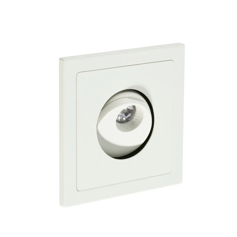 SLV PHO Wandleuchte, mattweiss, 1W LED, 3000K
