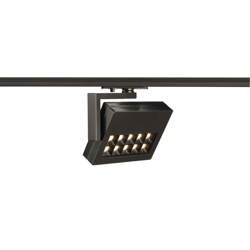SLV PROFUNO LED Strahler, schwarz, 3000K, 60°, inkl. 1P.-Adapter