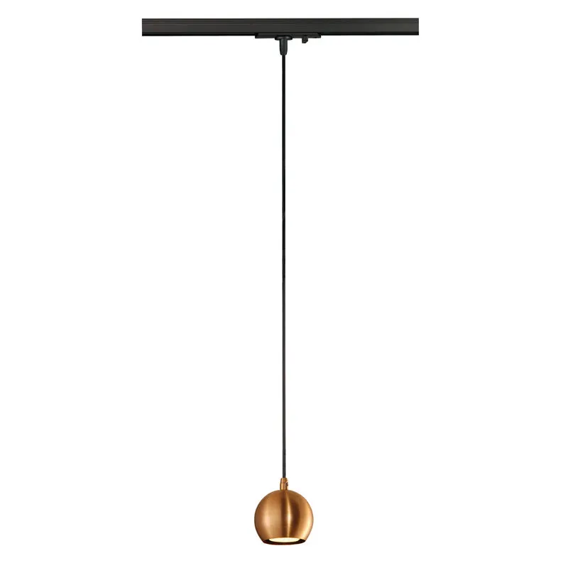 SLV LIGHT EYE Pendelleuchte GU10, kupferfarben, GU10, max. 5W, inkl. 1P.-Adapter
