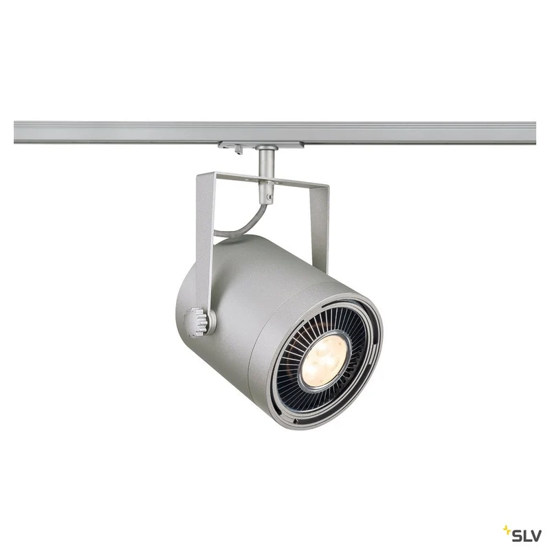 SLV EURO SPOT ES111, silbergrau, max. 75W, inkl. 1P.-Adapter