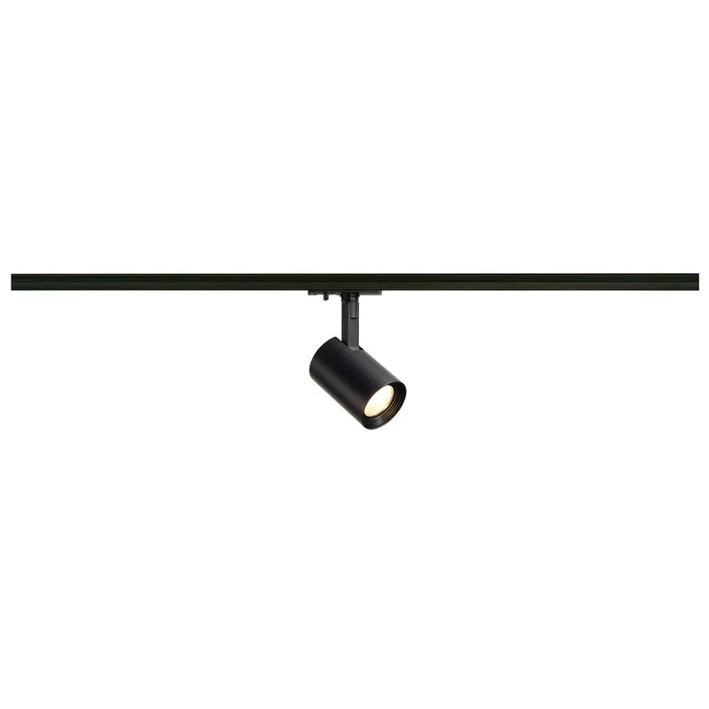 SLV DEBASTO Strahler, schwarz, 8W, 3000K, inkl. 1P.-Adapter