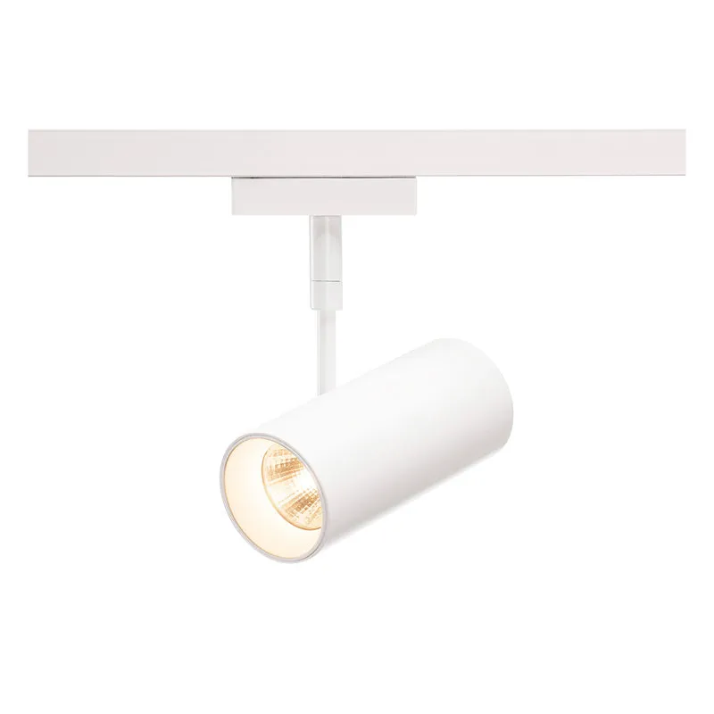 SLV REVILO, Strahler für SLV D-TRACK Hochvolt-Stromschiene 2Phasen, LED, 3000K, weiß, 36°, inkl. 2 Phasen-Adapter