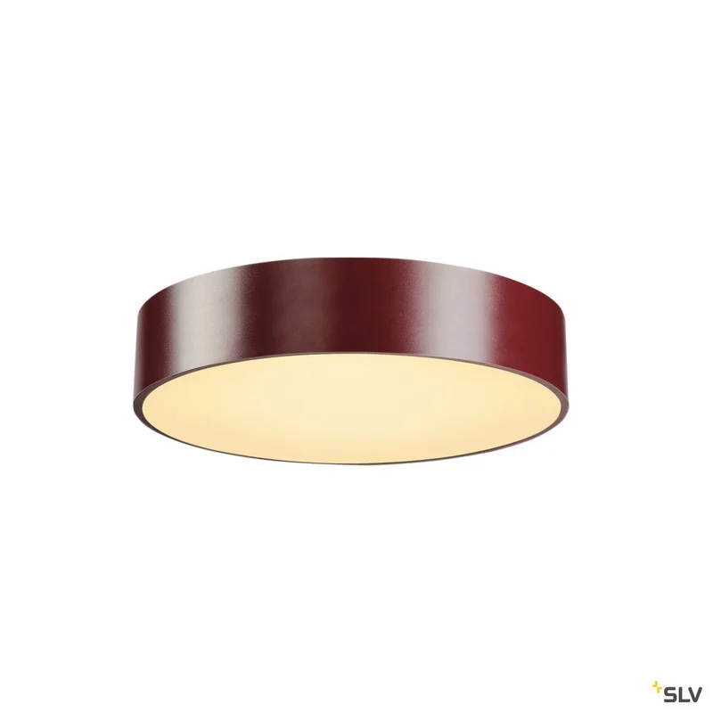 SLV MEDO 40 LED Deckenleuchte, weinrot, optional abpendelbar