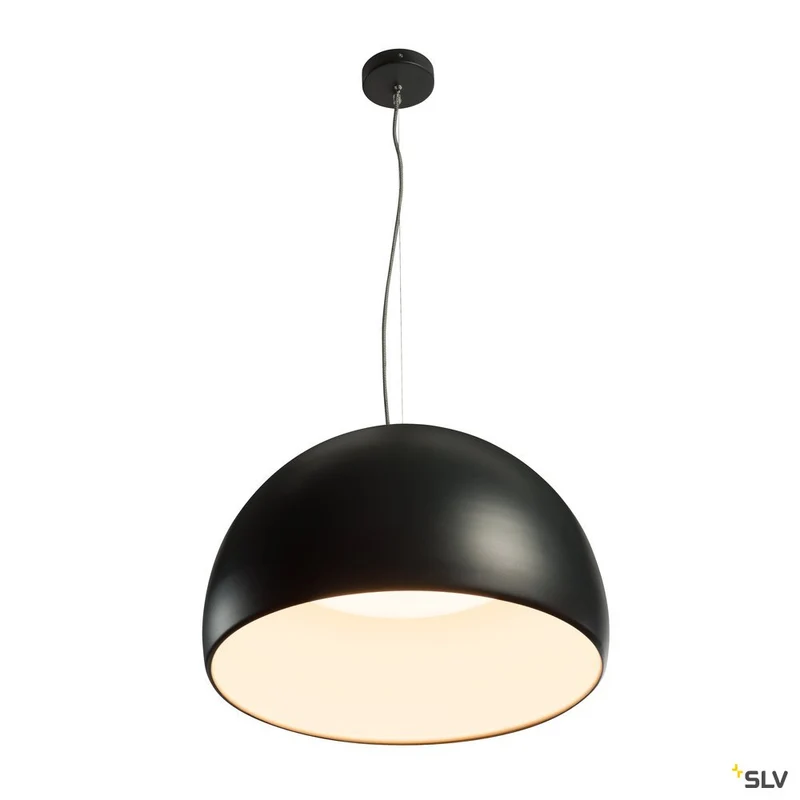 SLV BELA 60 LED Pendelleuchte, schwarz/weiss, 3000K, 1850lm