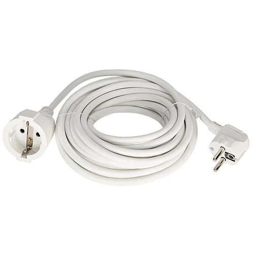 EGB Schutzkontakt-Verläng. H05VV-F3G1,5mm² 7,5m reinweiß