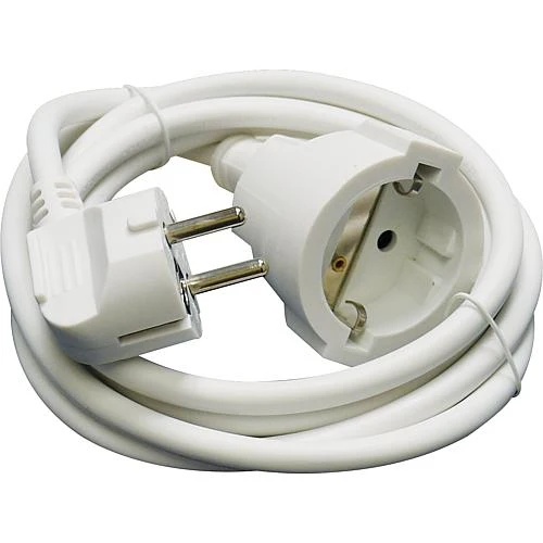 EGB Schutzkontakt-Verläng. H05VV-F3G1,5mm² 1,5m reinweiß