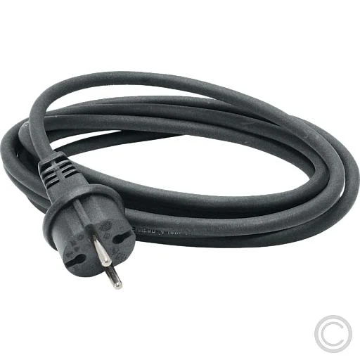 EGB Anschlussleitung H07RN-F 2x1mm² schwarz 10m