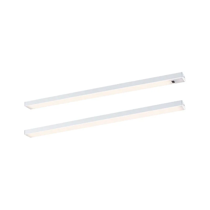 Paulmann LED Unterschrankleuchte Inline Starterset 2x4W 350x26mm 2x350lm 24V Weiß matt