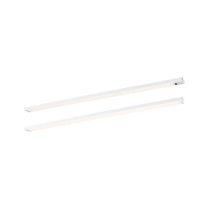Paulmann LED Unterschrankleuchte Inline Starterset 2x6W 550x26mm 2x500lm 24V Weiß matt