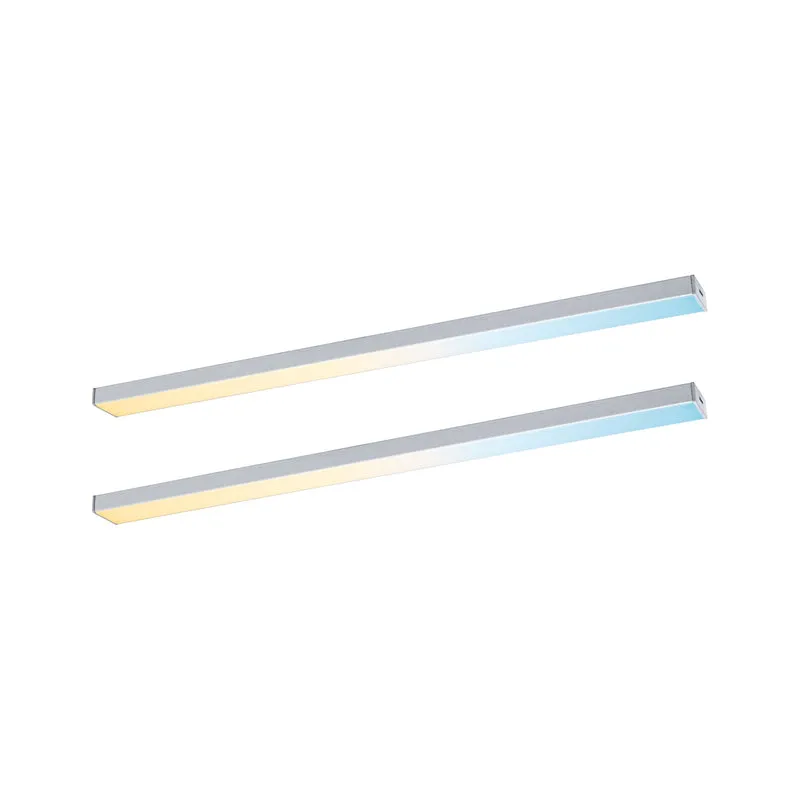 Paulmann LED Unterschrankleuchte Inline Erweiterungsset 2x4W 350x26mm 2x350lm 24V Chrom matt