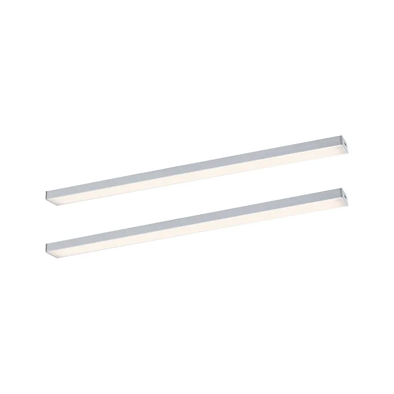 Paulmann LED Unterschrankleuchte Inline Erweiterungsset 2x4W 350x26mm 2x350lm 24V Chrom matt