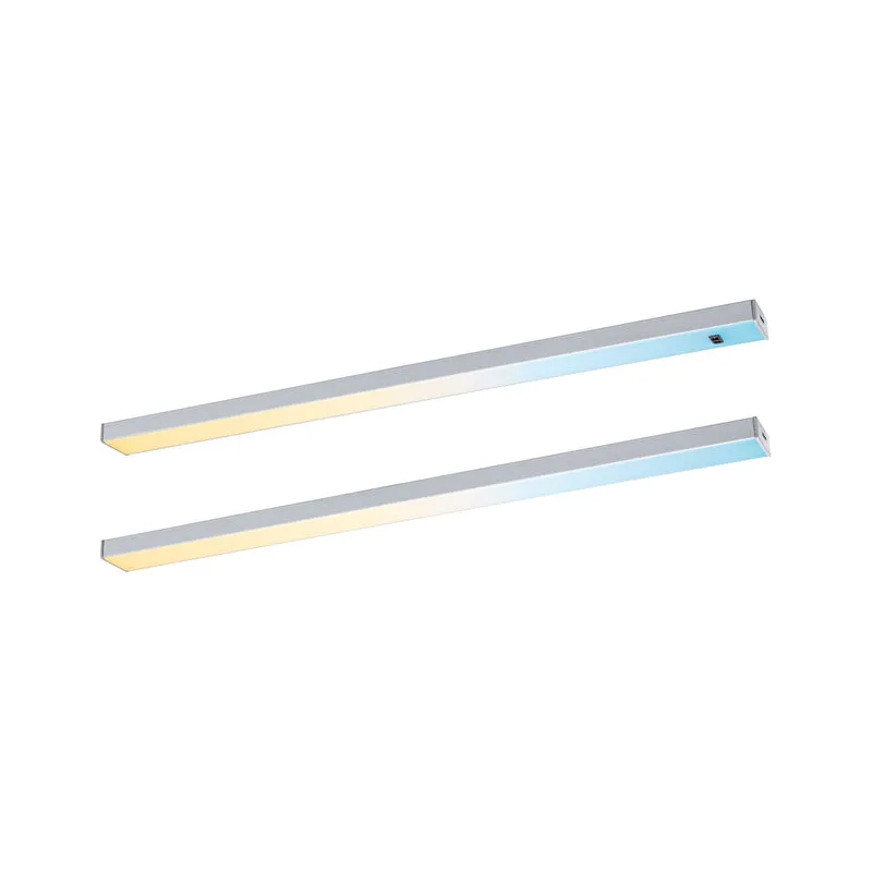 Paulmann LED Unterschrankleuchte Inline Starterset 2x4W 350x26mm 2x350lm 24V Chrom matt