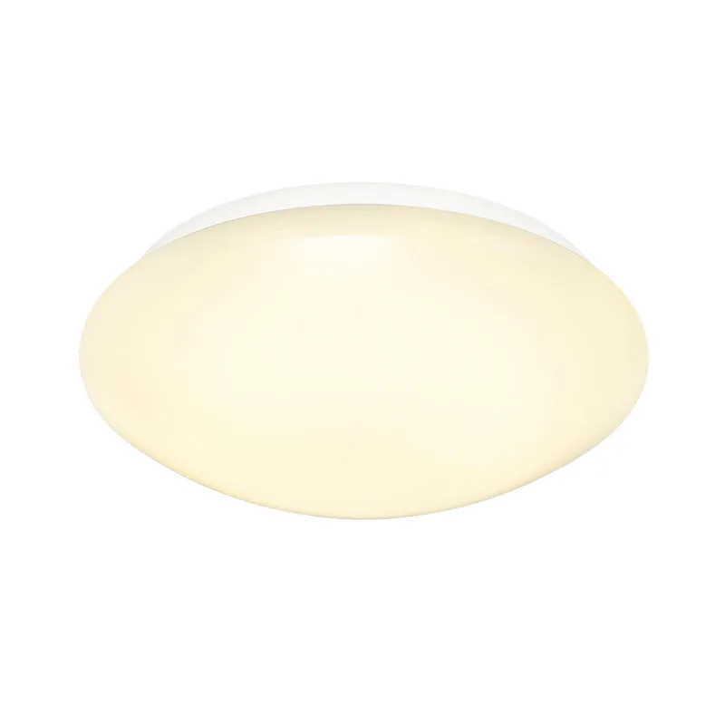 SLV LIPSY 30 LED Deckenleuchte, rund, 30 LED, 3000K, mit weissem Kunststoffdiffusor