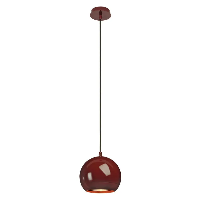 SLV LIGHT EYE Pendelleuchte, weinrot, GU10, max. 75W