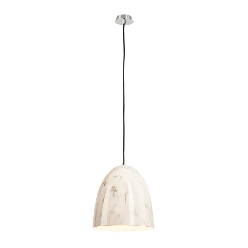 SLV PARA CONE 30 Pendelleuchte, rund, Marmor, E27, max. 60W