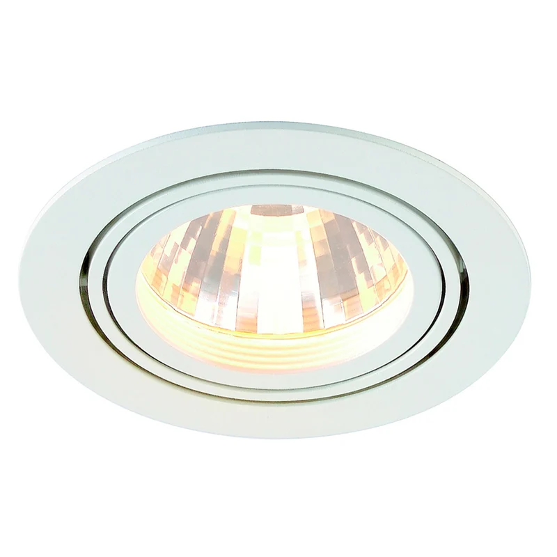 SLV NEW TRIA LED DISK Downlight, rund, weiss, 2700K, 60°