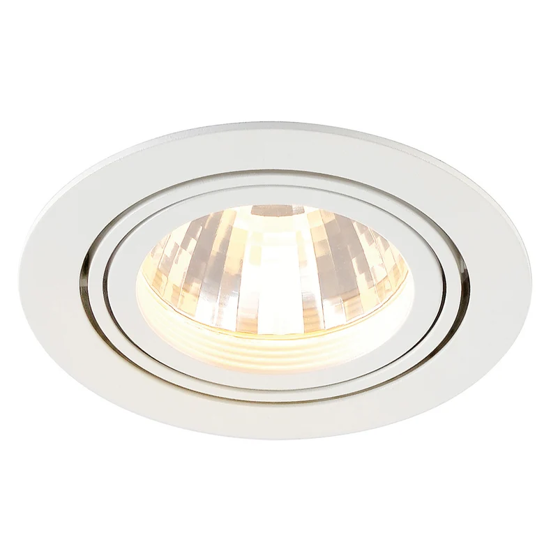 SLV NEW TRIA LED DISK Downlight, rund, weiss, 2700K, 35°