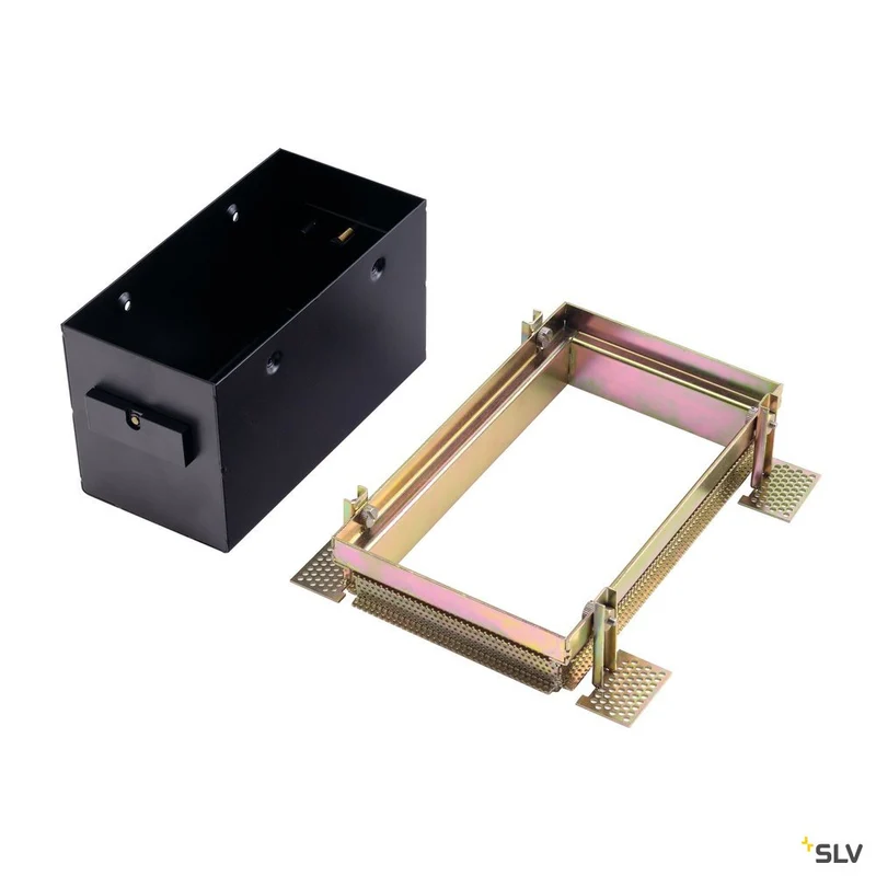 SLV Einbaurahmen AIXLIGHT PRO 50 2 FRAMELESS Kit schwarz