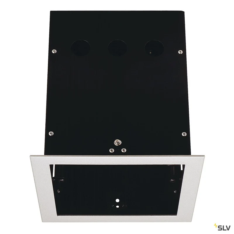 SLV AIXLIGHT PRO 1 FRAME Einbaurahmen, silbergrau / schwarz