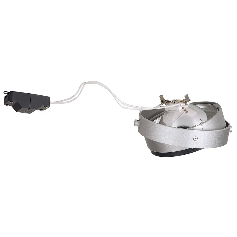 SLV QRB MODUL für AIXLIGHT PRO Einbaurahmen, silbergrau / schwarz, max. 75W