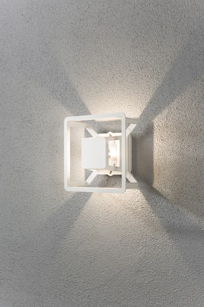 Konstsmide Pescara Wandleuchte weiss High Power LED 3W 300lm 3000K