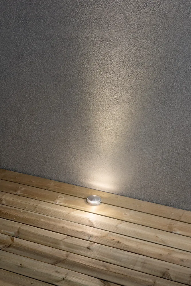 Konstsmide Spot Einbaustrahler Ground Aluminium silber