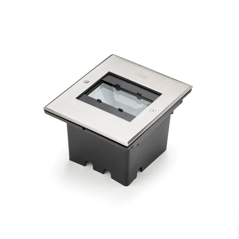 Konstsmide HighPower LED Bodeneinbaustrahler, 230V, eckig