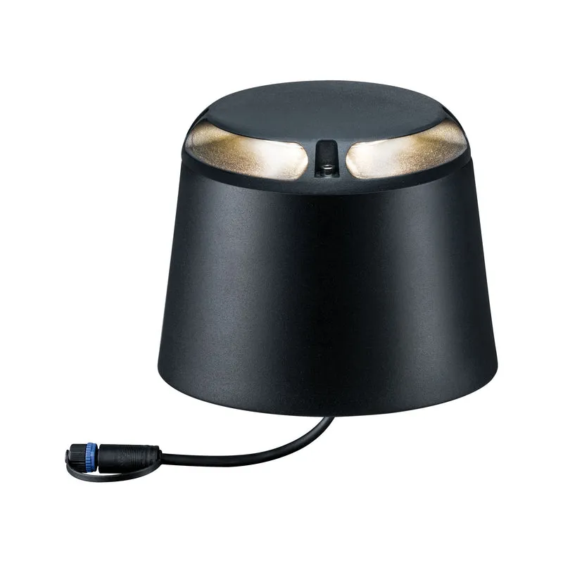 Paulmann Outdoor Plug & Shine Bod ABL IP67 2x350lm 3000K 2x3W 24V 180° Anthr Alu