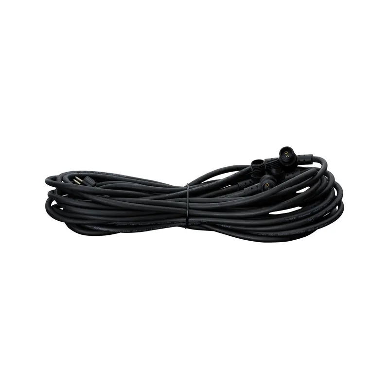Paulmann Special Line 4er-Verteilerkabel IP65 10m Schwarz/Gummi